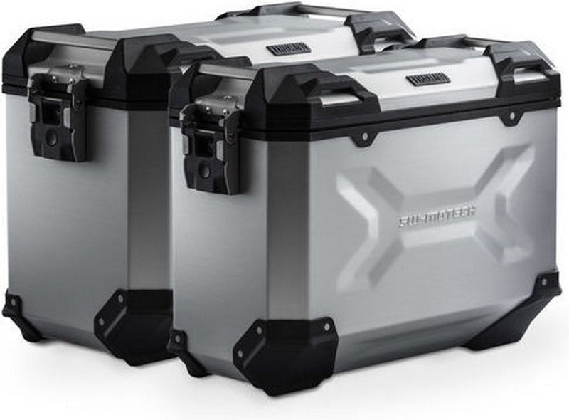 SW-MOTECH TRAX ADV aluminium case system Silver. 45/37 l. KTM 1050/1090/1190 Adv,1290 SAdv | KFT.04.333.70002/S