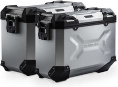 SW-MOTECH TRAX ADV aluminium case system Silver. 45/37 l. KTM 1050/1090/1190 Adv,1290 SAdv | KFT.04.333.70002/S