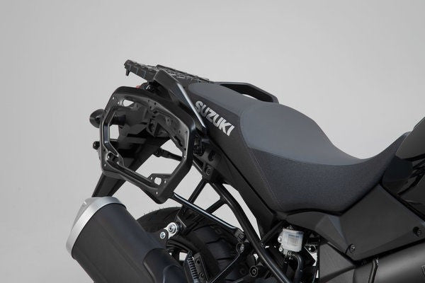 SW-Motech TRAX ADV aluminum case system. Black. 37/37 l. Suzuki V stream 1000 (14). | KFT.05.440.70001/B