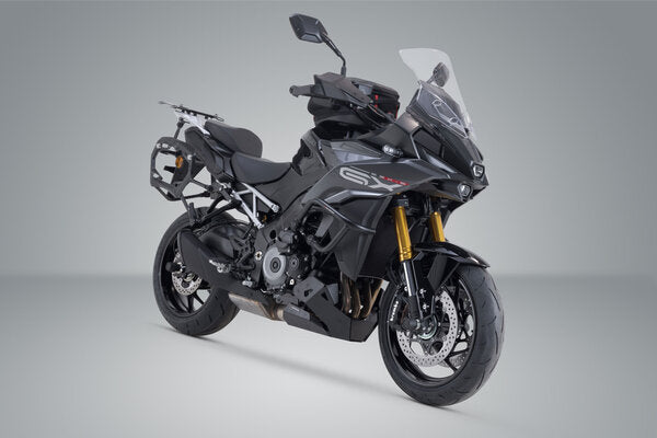 SW MOTECH PRO side carrier. Black. Suzuki GSX-S1000GX (23-). | KFT.05.601.30000/B