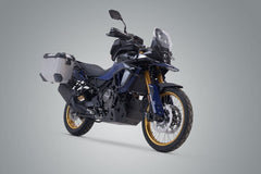 SW Motech TRAX ADV aluminium case system. Silver. 45/37L. Suzuki V-Strom 800DE (22-). | KFT.05.845.70000/S