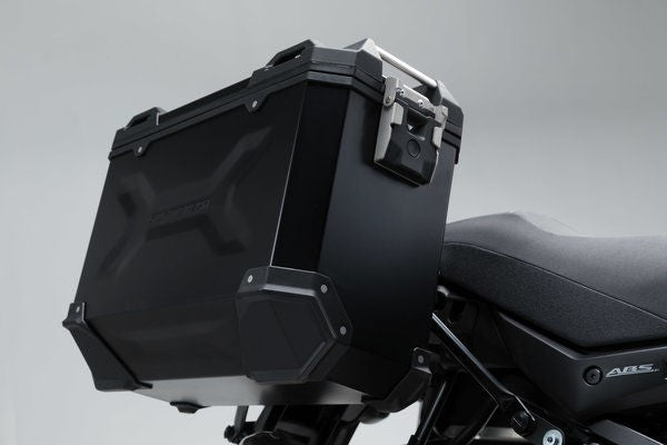 SW-Motech TRAX ADV aluminum case system. Silver. 37/37 l. Suzuki DL 650 (17). | KFT.05.876.70001/S