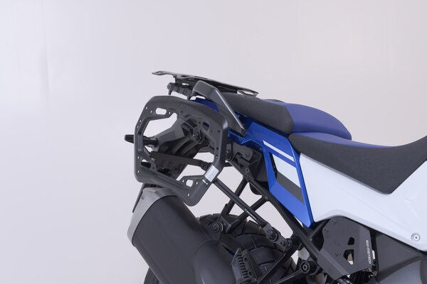 SW Motech TRAX ADV aluminium case system. Black. 45/37 l. Suzuki V-Strom 1050 DE (22-). | KFT.05.965.70000/B