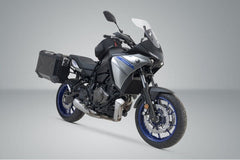 SW Motech TRAX ADV aluminium case system. Black. 37/37 l. Yamaha MT-07 Tracer (16-). | KFT.06.593.70001/B