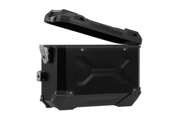 SW MOTECH TRAX ADV aluminium case system. Black. 45/37 l. BMW F 900 GS (23-). | KFT.07.602.70000/B
