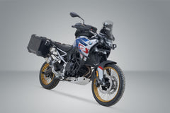SW MOTECH TRAX ADV aluminium case system. Black. 45/37 l. BMW F 900 GS (23-). | KFT.07.602.70000/B