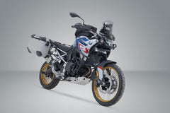 SW MOTECH TRAX ADV aluminium case system. Silver. 45/37 l. BMW F 900 GS (23-). | KFT.07.602.70000/S