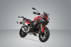 SW-Motech TRAX ADV aluminum case system. Silver. 45/45 l. BMW F 900 R / XR (19-). | KFT.07.949.70100/S