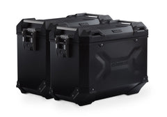 SW MOTECH TRAX ADV aluminium case system. Black. 45/45 l. BMW R 1300 GS (23-). | KFT.07.975.70101/B