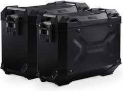 SW-MOTECH TRAX ADV aluminium case system Black. 37/45 l. Moto Guzzi V85 TT (19-). | KFT.17.925.70000/B