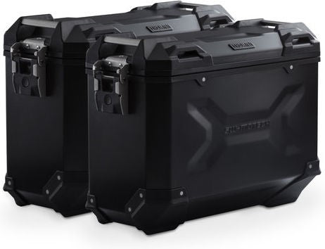 SW-Motech TRAX ADV aluminum case system. Black. 37/37 l. Multistrada 1200/1260/950 (15). | KFT.22.114.70002/B