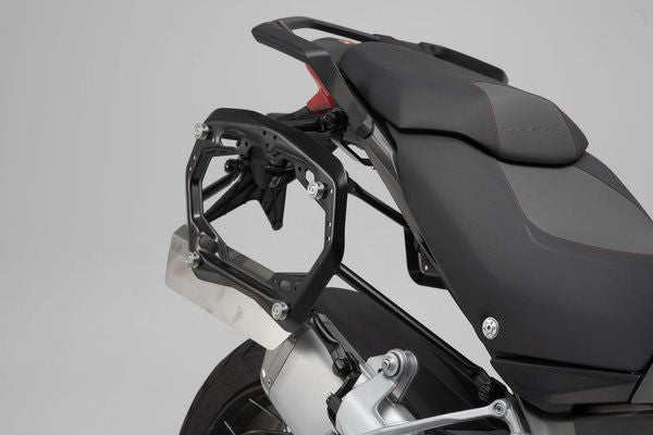 SW-Motech TRAX ADV aluminum case system. Silver. 37/37 l. Multistrada 1200/1260/950 (15). | KFT.22.114.70002/S