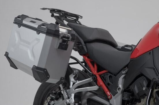 SW Motech TRAX ADV aluminum case system US model | KFT.22.822.70200/S