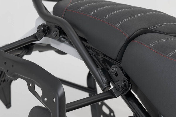 SW Motech PRO side carrier. Black. Ducati DesertX (22-). | KFT.22.995.30001/B