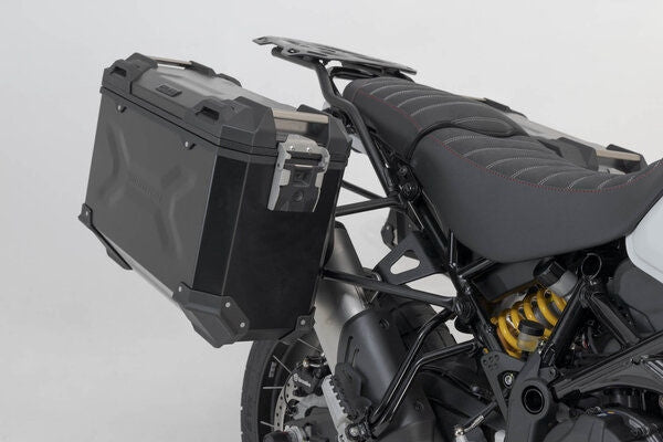 SW Motech PRO side carrier. Black. Ducati DesertX (22-). | KFT.22.995.30001/B