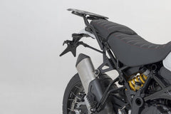 SW Motech PRO side carrier US model. Black. Ducati DesertX (22-). | KFT.22.995.30100/B