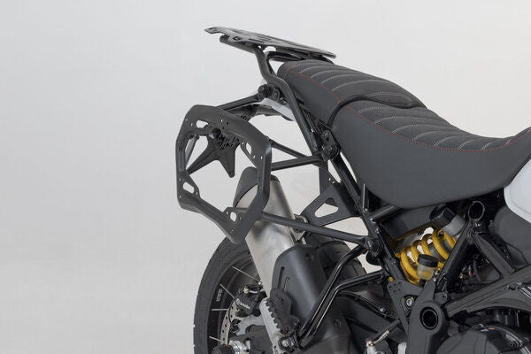 SW Motech AERO ABS side case system. 2x25 l. Ducati DesertX (22-). | KFT.22.995.60100/B