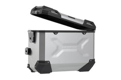 SW MOTECH TRAX ADV aluminium case system. Silver. 45/45L. Royal Enfield Himalayan 450 (23-). | KFT.41.620.70100/S
