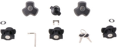 SW Motech DUSC lock set. 3 locks + 1 TRAX lock set + 2 anti-theft devices | LOC.00.745.10200