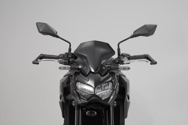 SW MOTECH Lever guards. Black. Kawasaki models, Yamaha MT-09 (23-). | LVG.08.868.10001/B