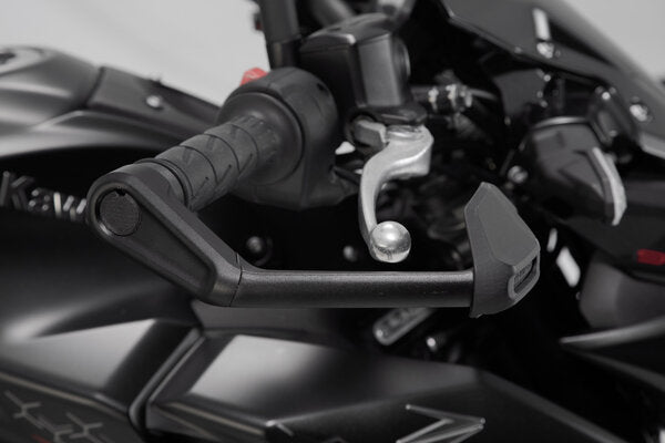 SW MOTECH Lever guards with wind protection. Black. Kawasaki models, Yamaha MT-09 (23-). | LVG.08.868.11001/B