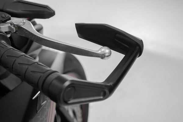 SW MOTECH Lever guards with wind protection. Black. Kawasaki models, Yamaha MT-09 (23-). | LVG.08.868.11001/B