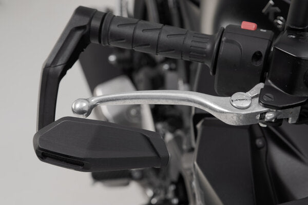 SW MOTECH Lever guards with wind protection. Black. Kawasaki models, Yamaha MT-09 (23-). | LVG.08.868.11001/B