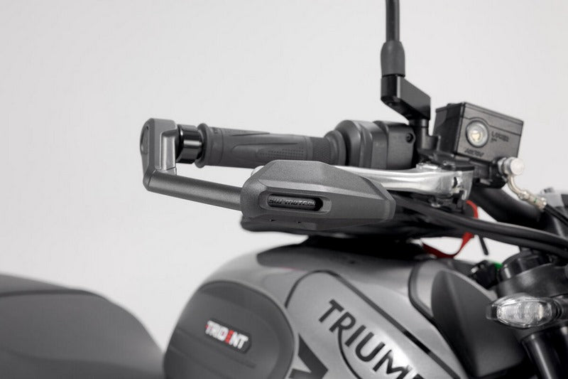 SW-Motech Lever guards with wind protection. Black. Triumph Trident 660 (21-) | LVG.11.842.11000/B