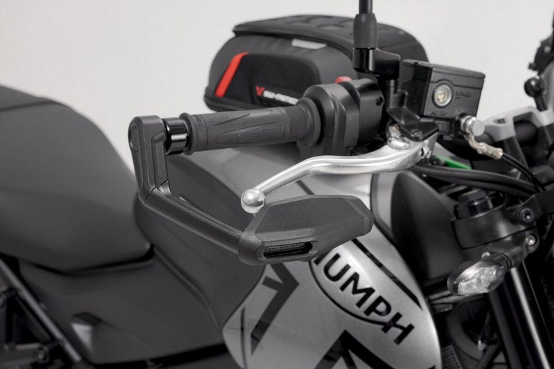 SW-Motech Lever guards with wind protection. Black. Triumph Trident 660 (21-) | LVG.11.842.11000/B