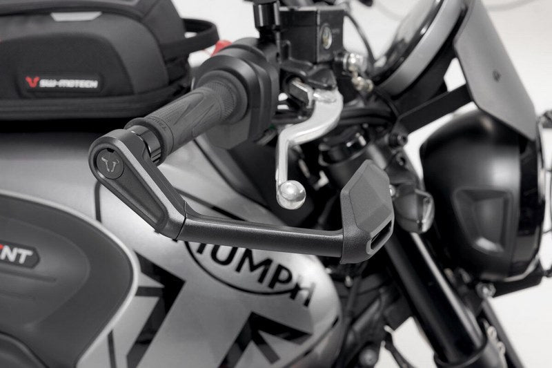 SW-Motech Lever guards with wind protection. Black. Triumph Trident 660 (21-) | LVG.11.842.11000/B