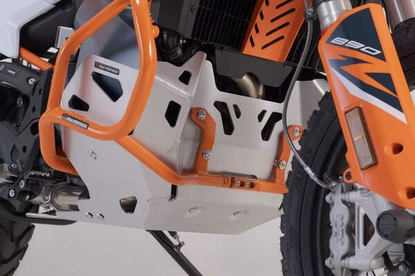 SW Motech Engine guard. Silver. KTM 790 Adv/R, 890 Adv/R | MSS.04.521.10002/S