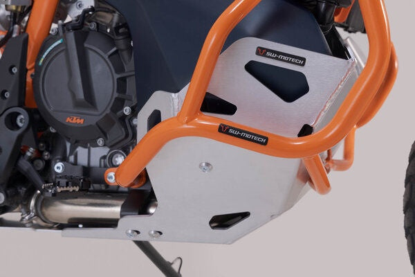 SW Motech Engine guard. Silver. KTM 790 Adv/R, 890 Adv/R | MSS.04.521.10002/S