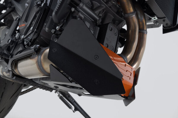 SW MOTECH Front spoiler. Orange/Black. KTM 990 Duke (23-). | MSS.04.994.10000