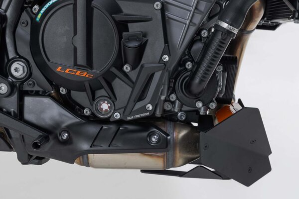 SW MOTECH Engine case protector. Black. KTM 990 Duke (23-). | MSS.04.994.10100/B