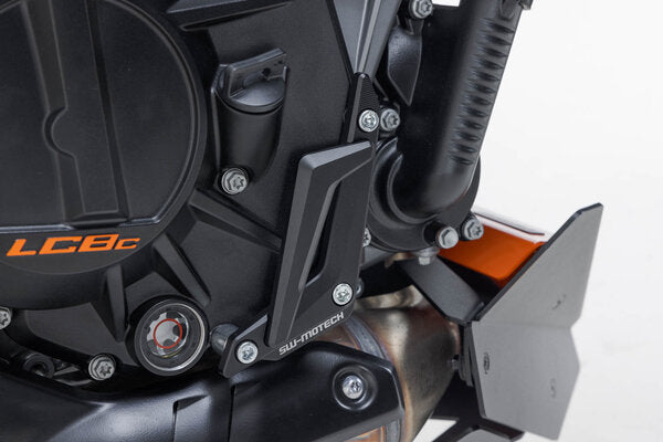 SW MOTECH Engine case protector. Black. KTM 990 Duke (23-). | MSS.04.994.10100/B