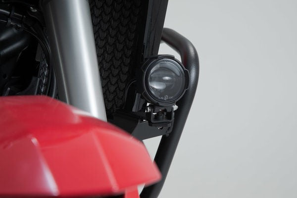 SW-Motech EVO fog lamp kit. Black. Honda CRF1000L / CRF1100L with crash bars. | NSW.01.622.51101/B