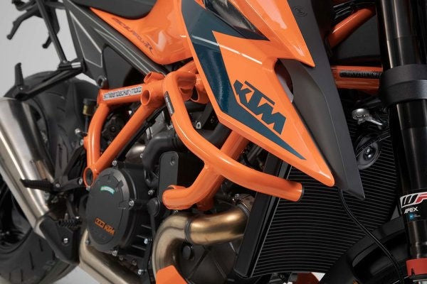 SW-Motech Crash bars. Orange. KTM 1290 Superduke R (19-). | SBL.04.915.10000/EB
