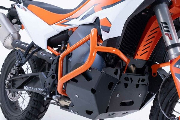 SW Motech Crash bar. Orange. KTM 790 Adv (23-), 890 Adv/R (22-). | SBL.04.918.10100/EB