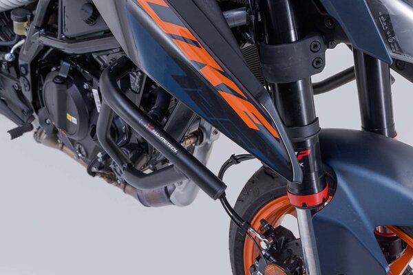 SW MOTECH Crash bar. Black. KTM 125 / 390 Duke (23-). | SBL.04.988.10000/B