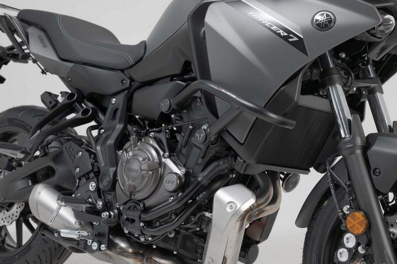 SW-Motech Crash bar. Black. Yamaha MT-07 Tracer (16-), MT-07 (20-) | SBL.06.593.10002/B