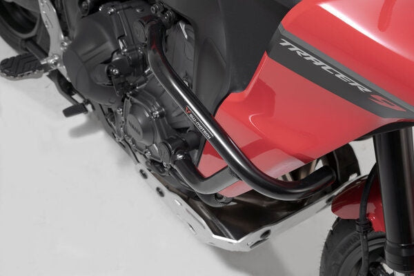 SW Motech Crash bar. Black. Yamaha Tracer 9 / GT (20-) / GT+ (22-). | SBL.06.921.10001/B