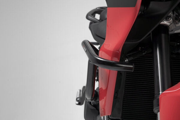 SW Motech Crash bar. Black. Yamaha Tracer 9 / GT (20-) / GT+ (22-). | SBL.06.921.10001/B