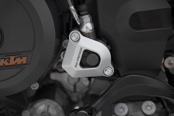 SW MOTECH Clutch slave cylinder protection. Silver. KTM models. | SCT.04.174.10301/S