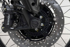 SW Motech Slider set for front axle. Black. Moto Guzzi V85 TT (21-). | STP.17.176.10200/B