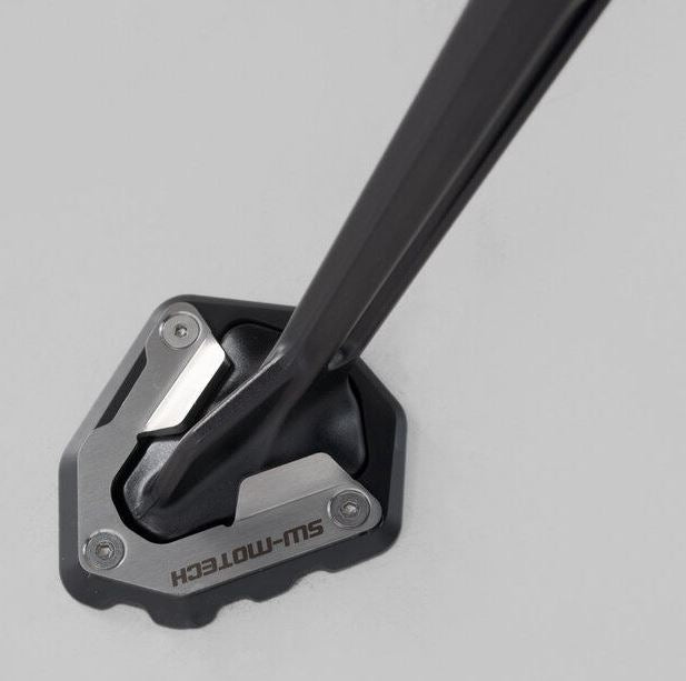 SW-Motech Extension for side stand foot. Black/Silver. KTM 1290 Super Adventure/S (21-) | STS.04.835.10000