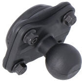 SW Motech T-Lock holder for socket arm. Incl. 1" ball. Black. | TL.00.940.10200