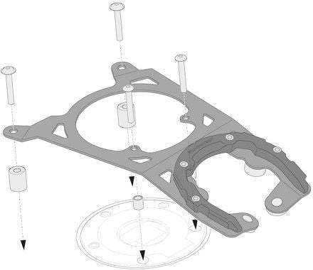 SW-Motech PRO Tankring. Black. Yamaha MT-07 (18). | TRT.00.787.31400/B