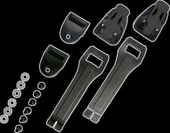 TCX Buckle Polyurethane Comp Kid Black | F464-2LEMA-001-N