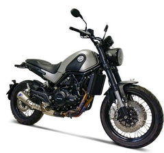 Termignoni SLIP ON GP2R-R+LINK+HEAT SHIELD, STAINELSS STEEL, STAINELSS STEEL SLEEVE | BE04094SO03