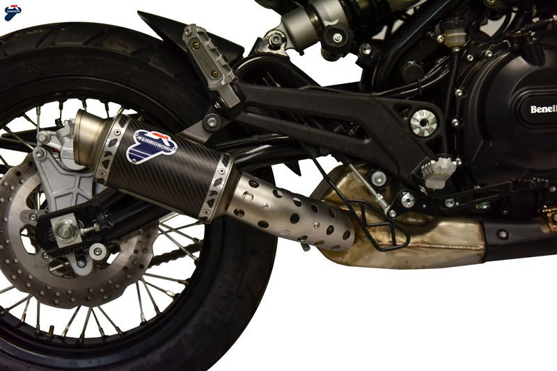 Termignoni SLIP ON GP CLASSIC+LINK+HEAT SHIELD, STAINELSS STEEL, CARBON SLEEVE | BE04094SO05